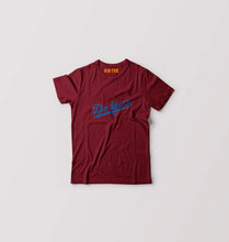 Load image into Gallery viewer, Los Angeles Dodgers Kids T-Shirt for Boy/Girl-MAROON-Ektarfa.online
