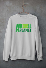 Load image into Gallery viewer, Animal Planet Unisex Sweatshirt for Men/Women-Grey Melange-Ektarfa.online
