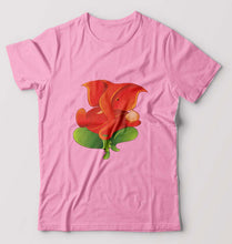 Load image into Gallery viewer, Ganpati JI(Ganesh) T-Shirt for Men-Light Baby Pink-Ektarfa.online
