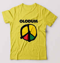 Load image into Gallery viewer, Olodum T-Shirt for Men-S(38 Inches)-Yellow-Ektarfa.online
