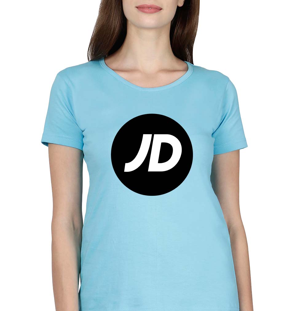 JD Sports T-Shirt for Women-SkyBlue-Ektarfa.online