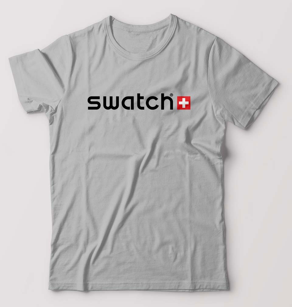 Swatch T-Shirt for Men-Grey Melange-Ektarfa.online