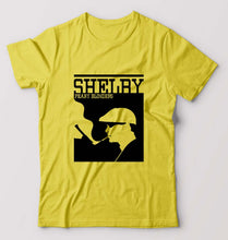 Load image into Gallery viewer, Peaky Blinders T-Shirt for Men-S(38 Inches)-Yellow-Ektarfa.online
