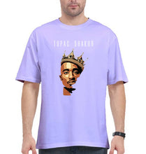 Load image into Gallery viewer, 2Pac Tupac Oversized T-Shirt for Men-Lavender-Ektarfa.online
