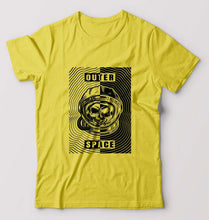 Load image into Gallery viewer, Outer Space T-Shirt for Men-S(38 Inches)-Yellow-Ektarfa.online
