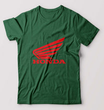 Load image into Gallery viewer, Honda T-Shirt for Men-S(38 Inches)-Dark Green-Ektarfa.online
