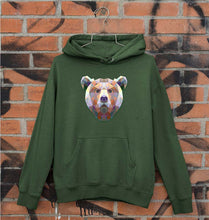 Load image into Gallery viewer, Bear Unisex Hoodie for Men/Women-S(40 Inches)-Dark Green-Ektarfa.online
