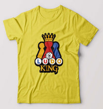 Load image into Gallery viewer, Ludo King T-Shirt for Men-S(38 Inches)-Yellow-Ektarfa.online
