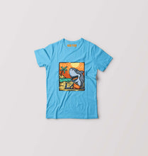 Load image into Gallery viewer, Shark Kids T-Shirt for Boy/Girl-Light Blue-Ektarfa.online
