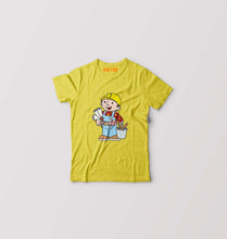 Load image into Gallery viewer, Bob the Builder Kids T-Shirt for Boy/Girl-0-1 Year(20 Inches)-Yellow-Ektarfa.online
