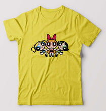Load image into Gallery viewer, Powerpuff Girls T-Shirt for Men-Yellow-Ektarfa.online
