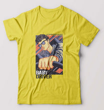 Load image into Gallery viewer, Baby Driver T-Shirt for Men-Yellow-Ektarfa.online
