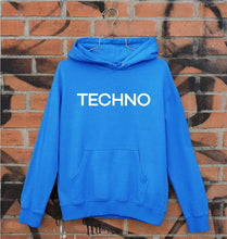 Load image into Gallery viewer, Techno Unisex Hoodie for Men/Women-S(40 Inches)-Royal Blue-Ektarfa.online
