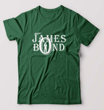 Load image into Gallery viewer, James Bond (007) T-Shirt for Men-Bottle Green-Ektarfa.online
