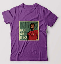 Load image into Gallery viewer, Eusébio T-Shirt for Men-S(38 Inches)-Purpul-Ektarfa.online
