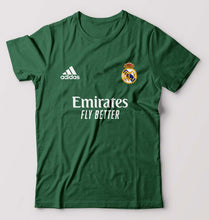 Load image into Gallery viewer, Real Madrid 2021-22 T-Shirt for Men-S(38 Inches)-Bottle Green-Ektarfa.online
