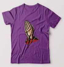 Load image into Gallery viewer, Christian T-Shirt for Men-S(38 Inches)-Purple-Ektarfa.online
