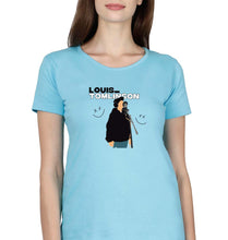 Load image into Gallery viewer, Louis Tomlinson T-Shirt for Women-SkyBlue-Ektarfa.online
