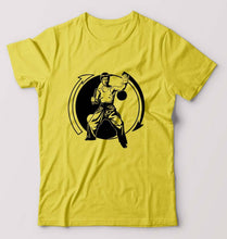 Load image into Gallery viewer, Bruce Lee T-Shirt for Men-S(38 Inches)-Yellow-Ektarfa.online
