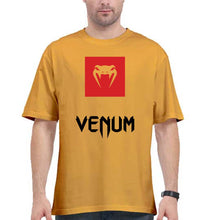Load image into Gallery viewer, UFC Venum Oversized T-Shirt for Men-Golden Yellow-Ektarfa.online
