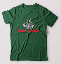 Load image into Gallery viewer, Foot Locker T-Shirt for Men-S(38 Inches)-Bottle Green-Ektarfa.online
