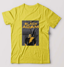Load image into Gallery viewer, Black Adam T-Shirt for Men-S(38 Inches)-Yellow-Ektarfa.online
