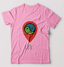 Load image into Gallery viewer, Travel Lost T-Shirt for Men-Light Baby Pink-Ektarfa.online
