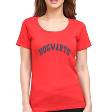 Load image into Gallery viewer, Harry Potter Hogwarts T-Shirt for Women-Red-Ektarfa.online
