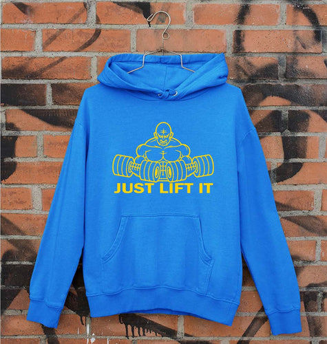 Gym Lift Unisex Hoodie for Men/Women-Royal Blue-Ektarfa.online