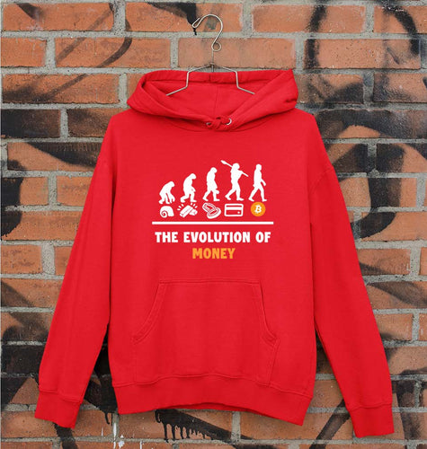 Bitcoin Crypto Money Unisex Hoodie for Men/Women-Red-Ektarfa.online