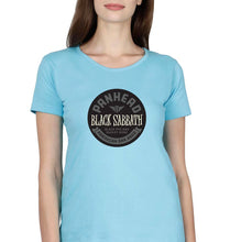 Load image into Gallery viewer, Black Sabbath T-Shirt for Women-XS(32 Inches)-SkyBlue-Ektarfa.online
