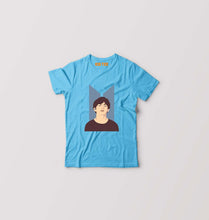 Load image into Gallery viewer, V-BTS(K-Pop) T-Shirt for Boy/Girl-Light Blue-Ektarfa.online
