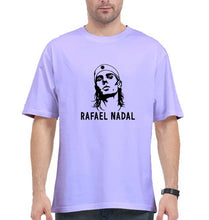 Load image into Gallery viewer, Rafael Nadal (RAFA) Oversized T-Shirt for Men-Lavender-Ektarfa.online

