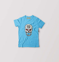 Load image into Gallery viewer, Stone Cold Steve Austin (WWE) Kids T-Shirt for Boy/Girl-Light Blue-Ektarfa.online
