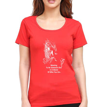 Load image into Gallery viewer, Kurt Cobain T-Shirt for Women-XS(32 Inches)-Red-Ektarfa.online

