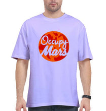 Load image into Gallery viewer, Occupy Mars Elon Musk Oversized T-Shirt for Men-Lavender-Ektarfa.online
