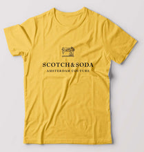 Load image into Gallery viewer, Scotch &amp; Soda T-Shirt for Men-Golden yellow-Ektarfa.online
