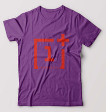 Load image into Gallery viewer, OnePlus T-Shirt for Men-Purple-Ektarfa.online
