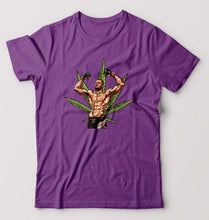 Load image into Gallery viewer, Nate Diaz UFC Weed T-Shirt for Men-Purple-Ektarfa.online
