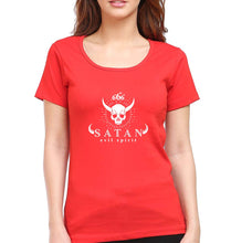 Load image into Gallery viewer, O-Parts Hunter 666 Satan T-Shirt for Women-Red-Ektarfa.online
