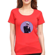 Load image into Gallery viewer, Jujutsu Kaisen T-Shirt for Women-Red-Ektarfa.online
