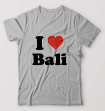Load image into Gallery viewer, I Love Bali T-Shirt for Men-Grey Melange-Ektarfa.online
