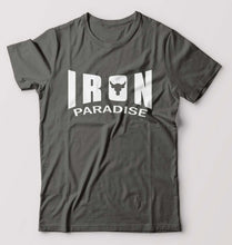 Load image into Gallery viewer, Iron Paradise T-Shirt for Men-Charcoal-Ektarfa.online
