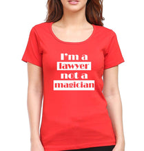 Load image into Gallery viewer, Lawyer T-Shirt for Women-XS(32 Inches)-Red-Ektarfa.online
