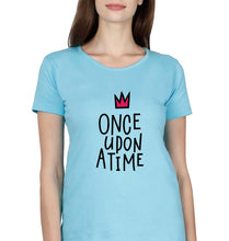 Load image into Gallery viewer, Once Upon a Time T-Shirt for Women-SkyBlue-Ektarfa.online
