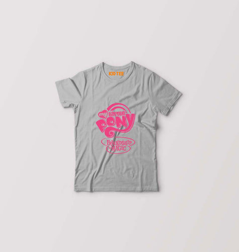 My Little Pony Kids T-Shirt for Boy/Girl-Grey-Ektarfa.online
