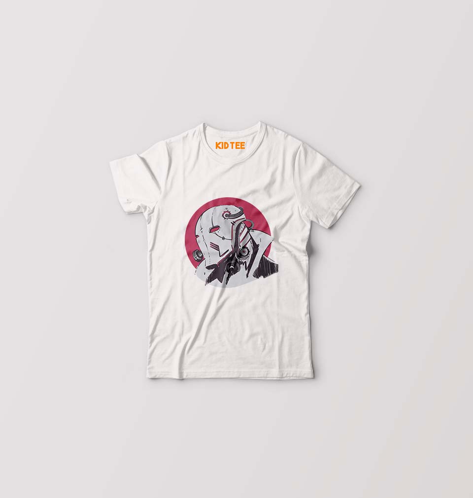 Cyberpunk Kids T-Shirt for Boy/Girl-White-Ektarfa.online