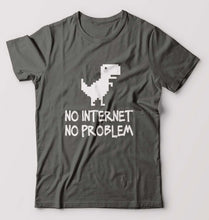 Load image into Gallery viewer, Internet T-Shirt for Men-Charcoal-Ektarfa.online
