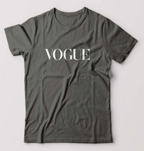 Load image into Gallery viewer, Vogue T-Shirt for Men-S(38 Inches)-Charcoal-Ektarfa.online
