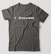 Load image into Gallery viewer, Love Carrom T-Shirt for Men-Charcoal-Ektarfa.online
